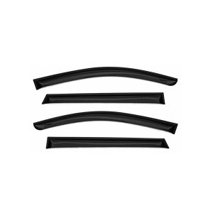 Dodge Journey Wind Deflector - Omac - Acrylic - Black - 2009